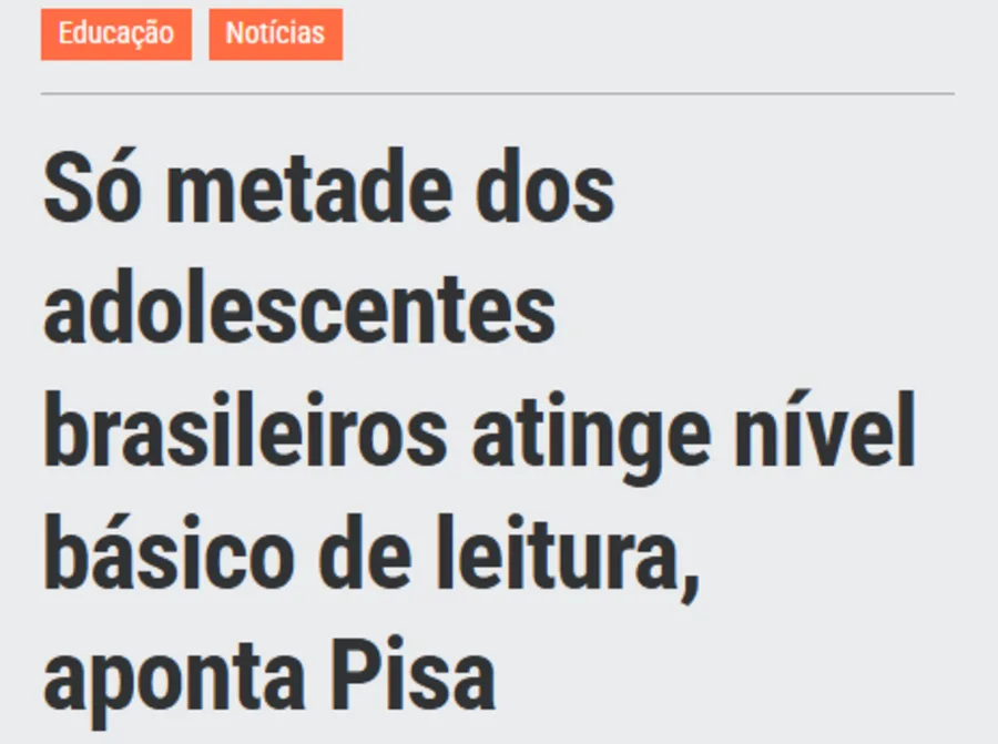 Matéria: Notícia da Hora